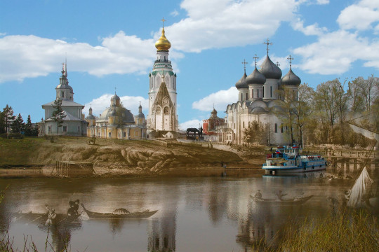 Посмотреть на Вологду «прежде и теперь» приглашает фотограф Олег Зажигин